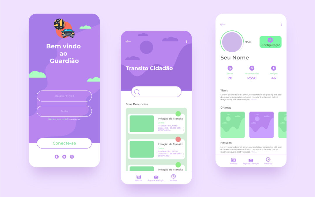 UX/UI – App – Guardião